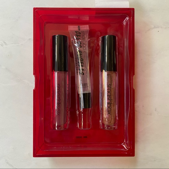 Smashbox Gloss Angeles Lip Gloss Trio Hustle & Glow Extra Shine Celeb Sighting